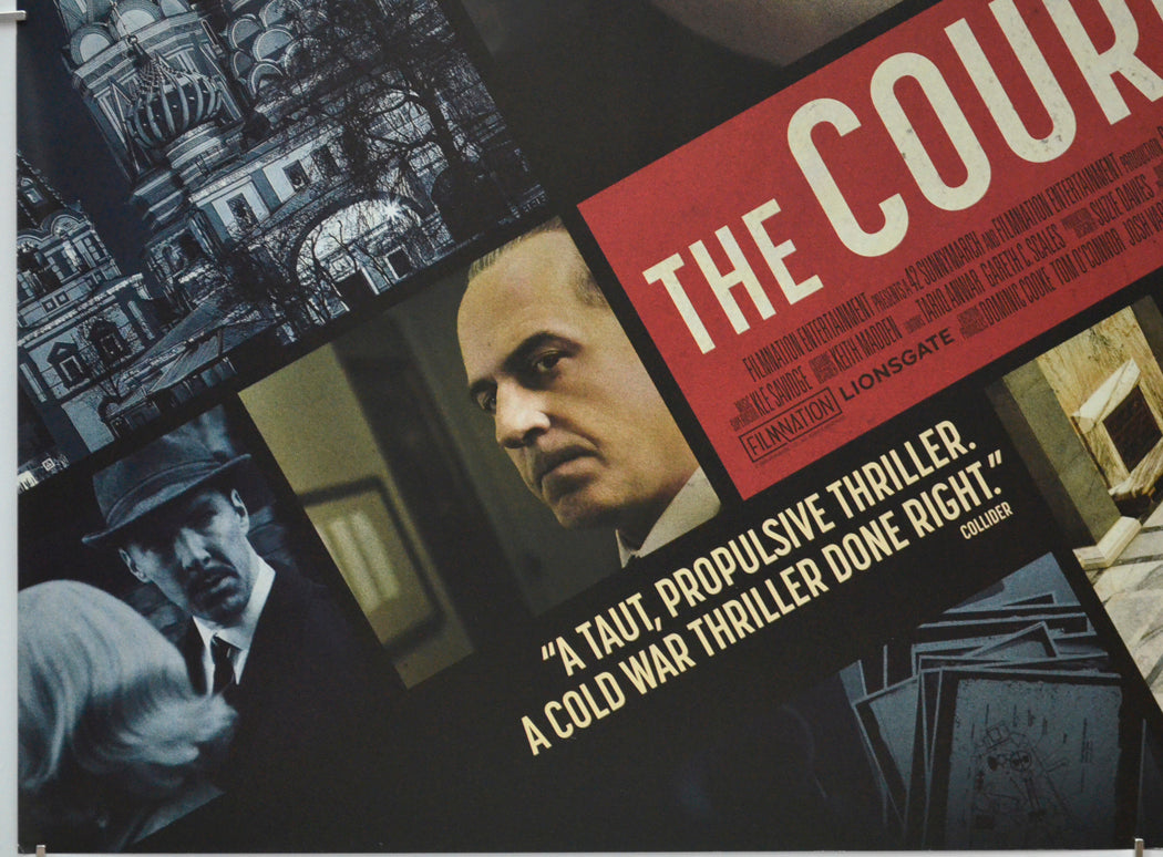 THE COURIER (Bottom Left) Cinema Quad Movie Poster 