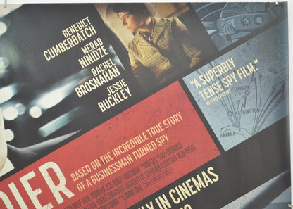 THE COURIER (Top Right) Cinema Quad Movie Poster 