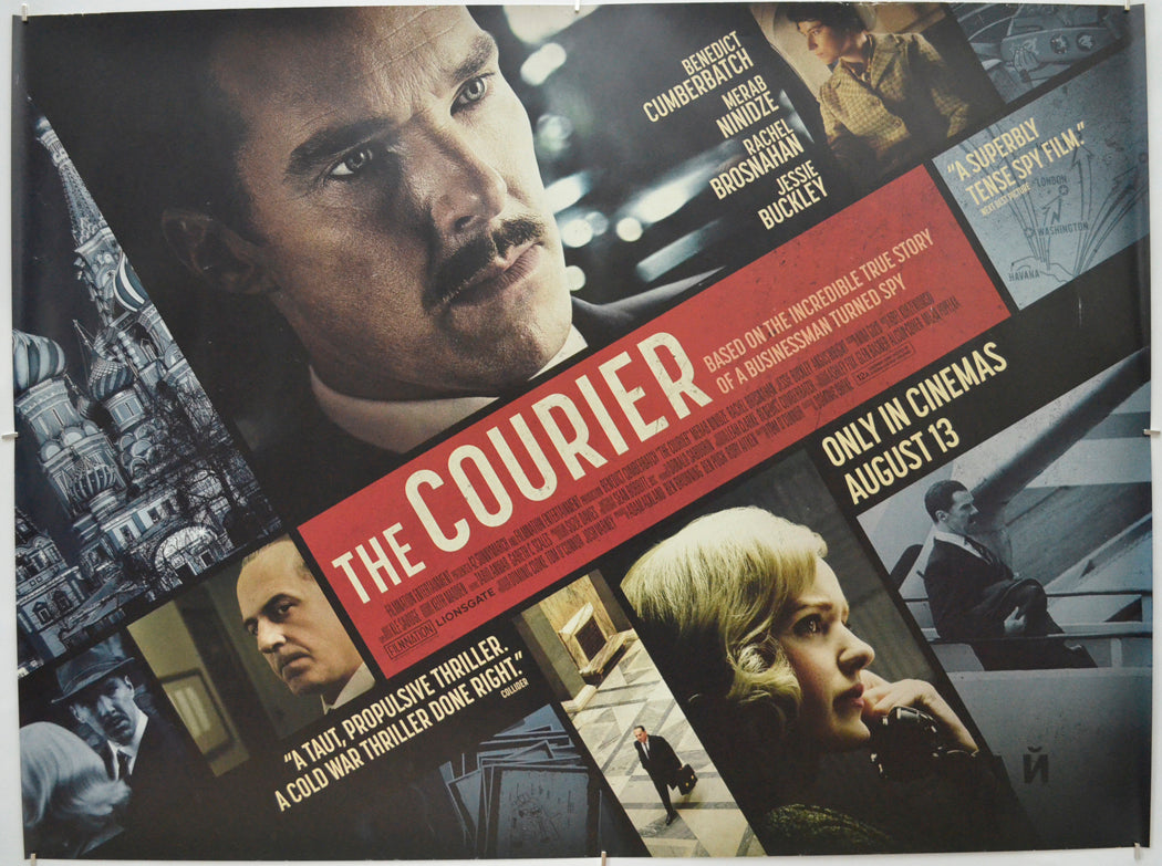 The Courier - Original Quad Poster - Film Poster - Movie Poster