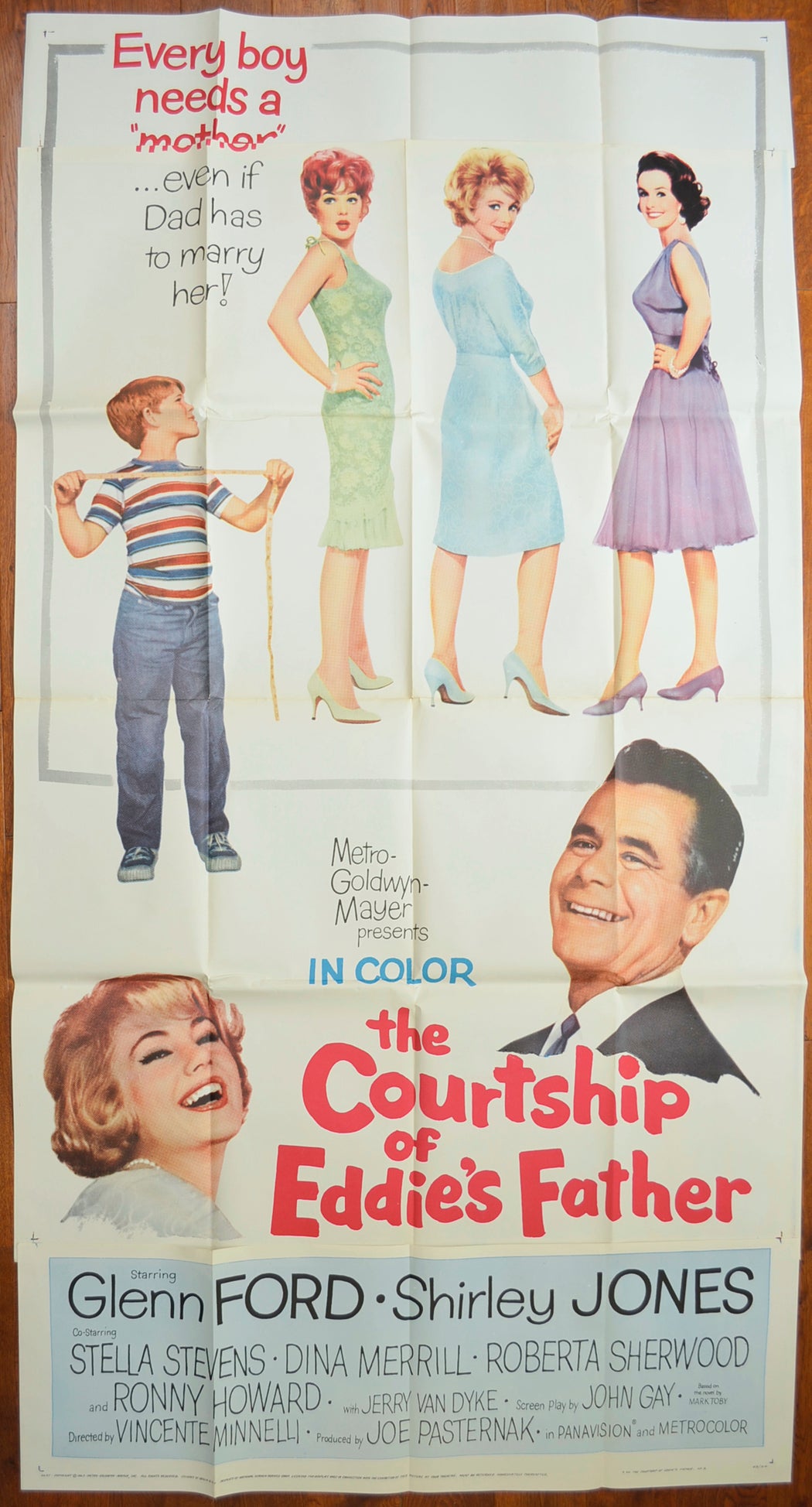 The Courtship Of Eddie's Father   Original US 3-Sheet Poster - Film Poster - Movie Poster 