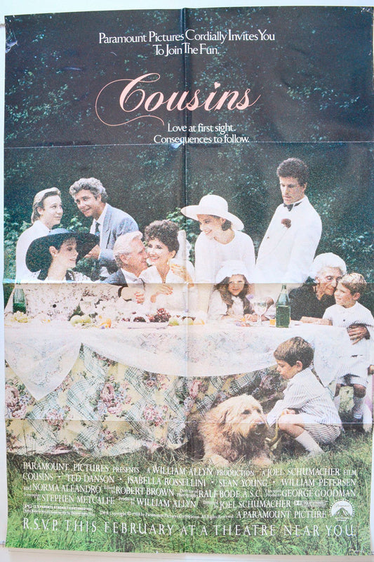 Cousins Original One Sheet Poster - Movie Poster