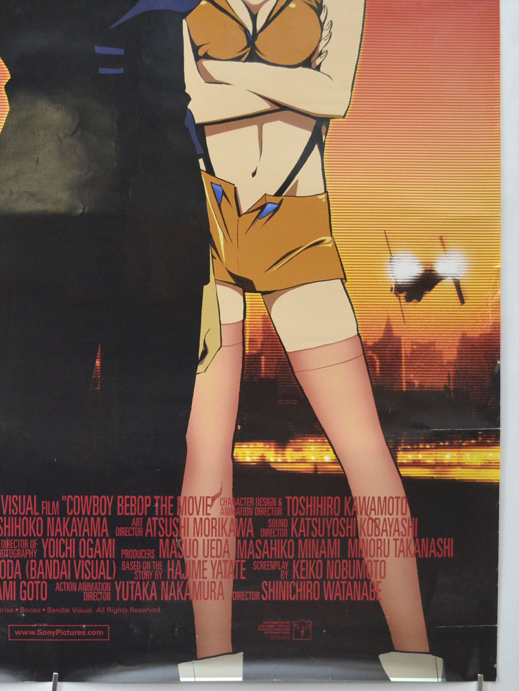 COWBOY BEBOP: THE MOVIE (Bottom Right) Cinema One Sheet Movie Poster 