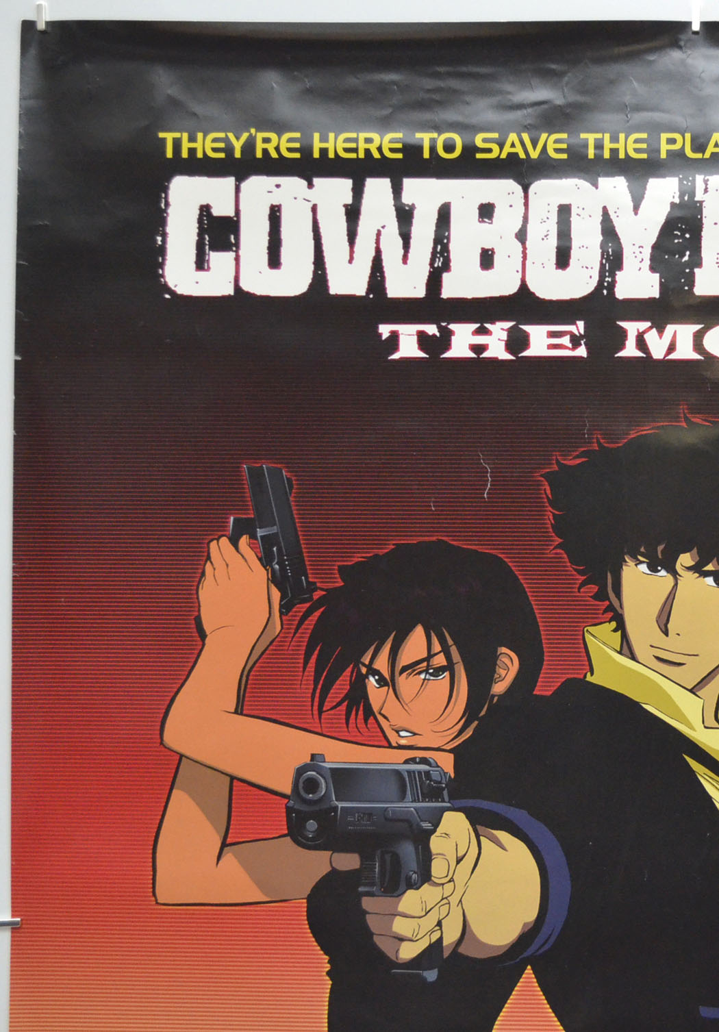 COWBOY BEBOP: THE MOVIE (Top Left) Cinema One Sheet Movie Poster 