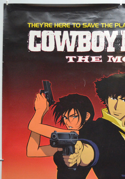 COWBOY BEBOP: THE MOVIE (Top Left) Cinema One Sheet Movie Poster 