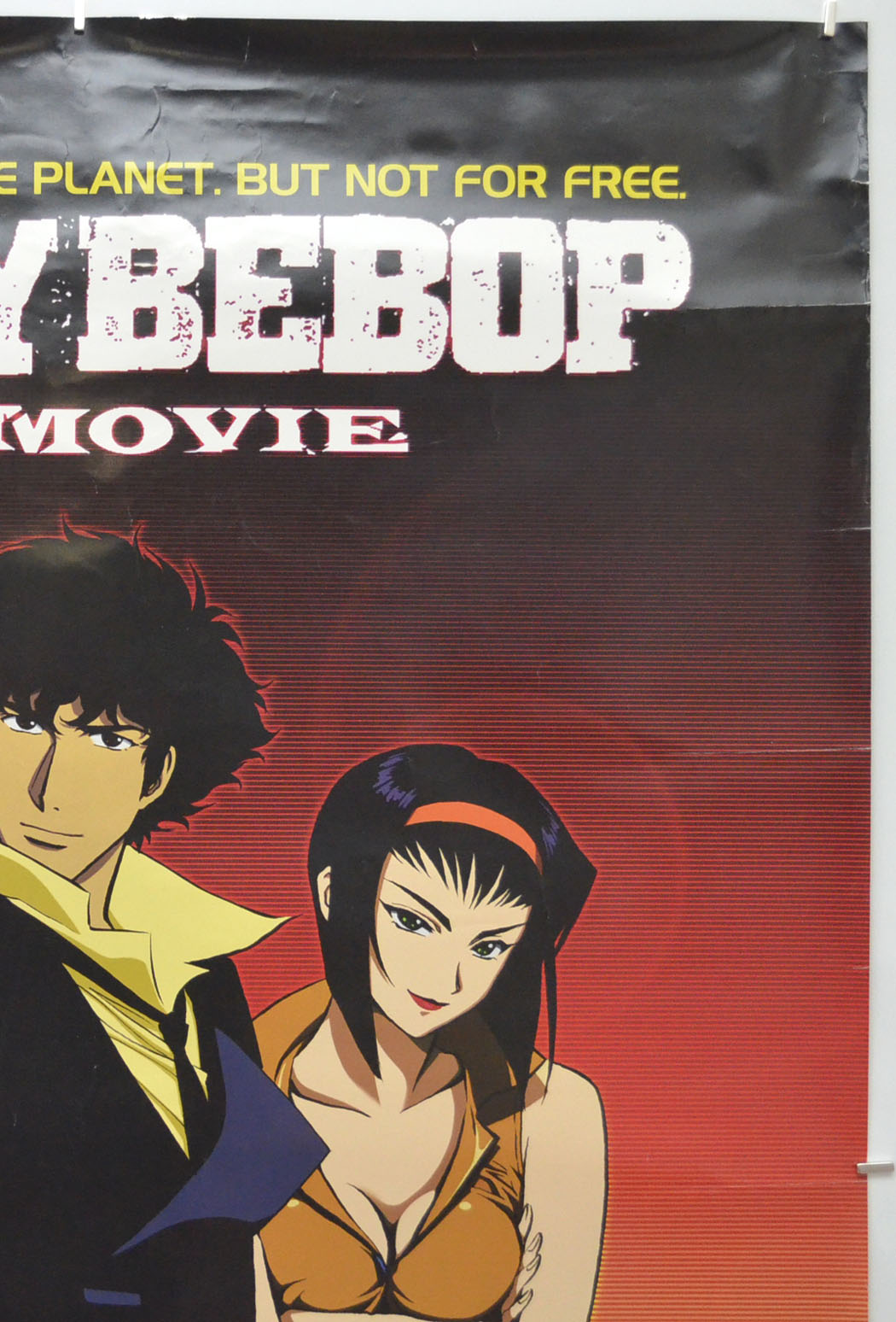 COWBOY BEBOP: THE MOVIE (Top Right) Cinema One Sheet Movie Poster 