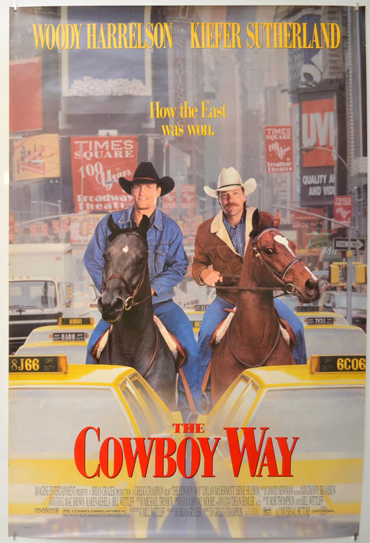 The Cowboy Way Original One Sheet Poster - Film Poster - Movie Poster  