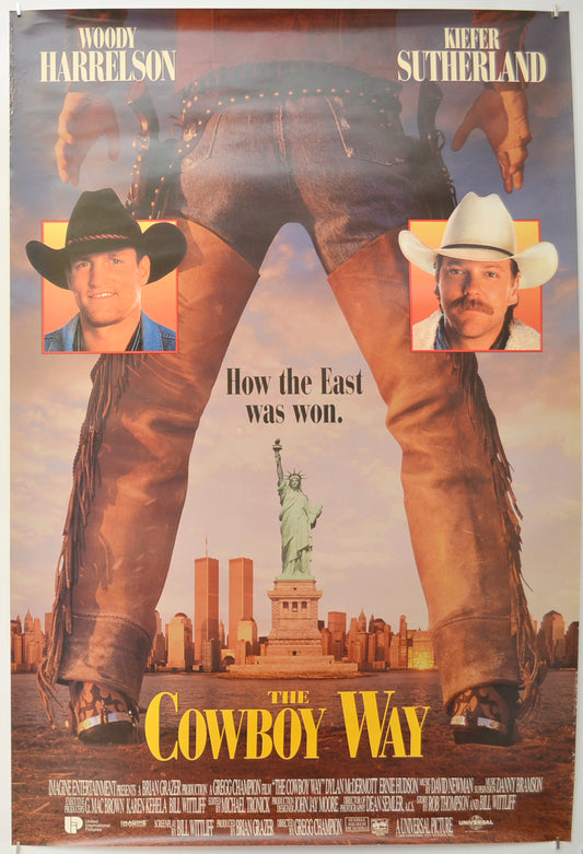 The Cowboy Way Original One Sheet Poster - Film Poster - Movie Poster  