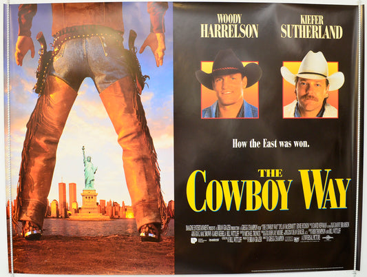 The Cowboy Way  Original British Quad Poster - Film Poster - Movie Poster 