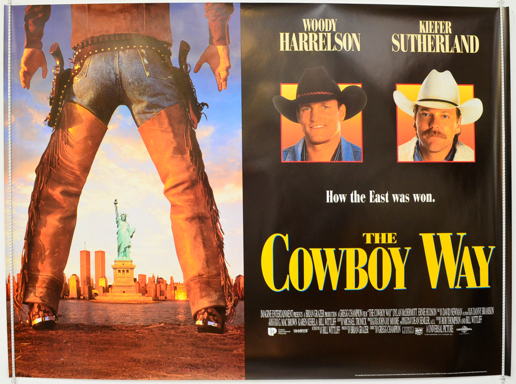 The Cowboy Way  Original British Quad Poster - Film Poster - Movie Poster 