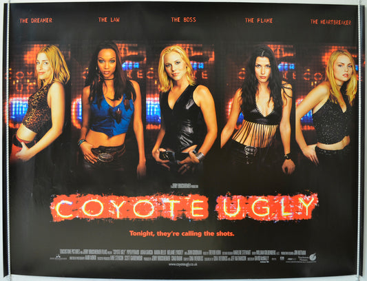 Coyote Ugly  Original Quad Poster - Film Poster - Movie Poster 