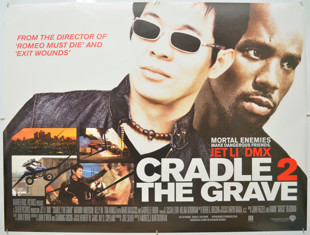 Cradle 2 The Grave Original Quad Poster - Film Poster - Movie Poster