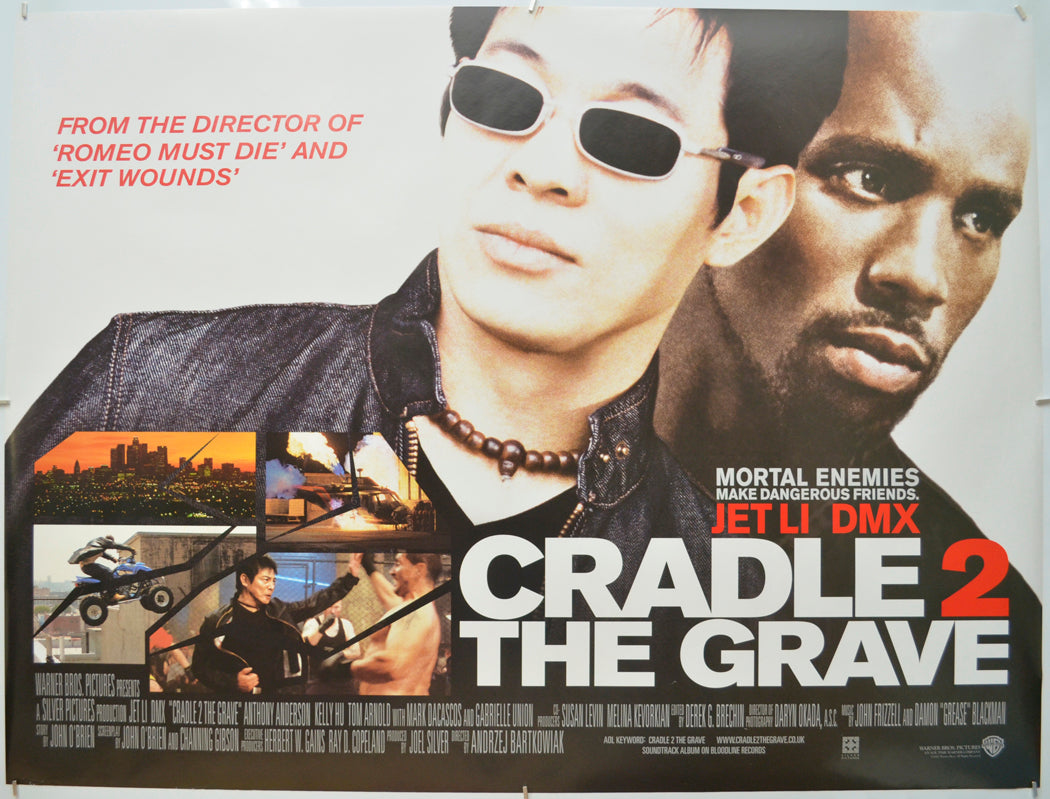 Cradle 2 The Grave Original Quad Poster - Film Poster - Movie Poster