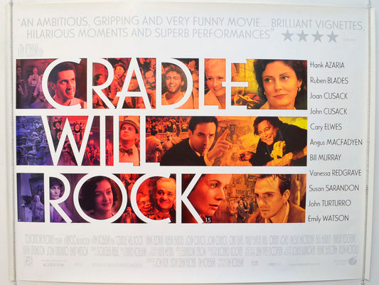 Cradle Will Rock Original British Quad Poster - Film Poster - Movie Poster 