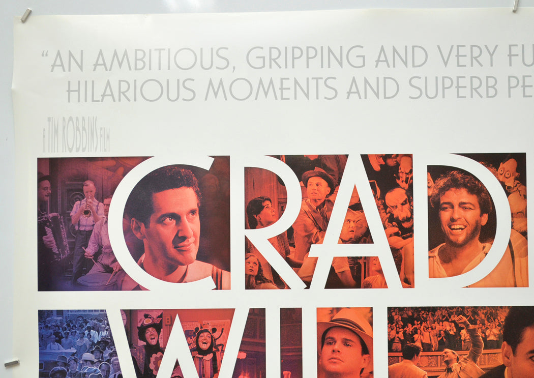 CRADLE WILL ROCK (Top Left) Cinema Quad Movie Poster 