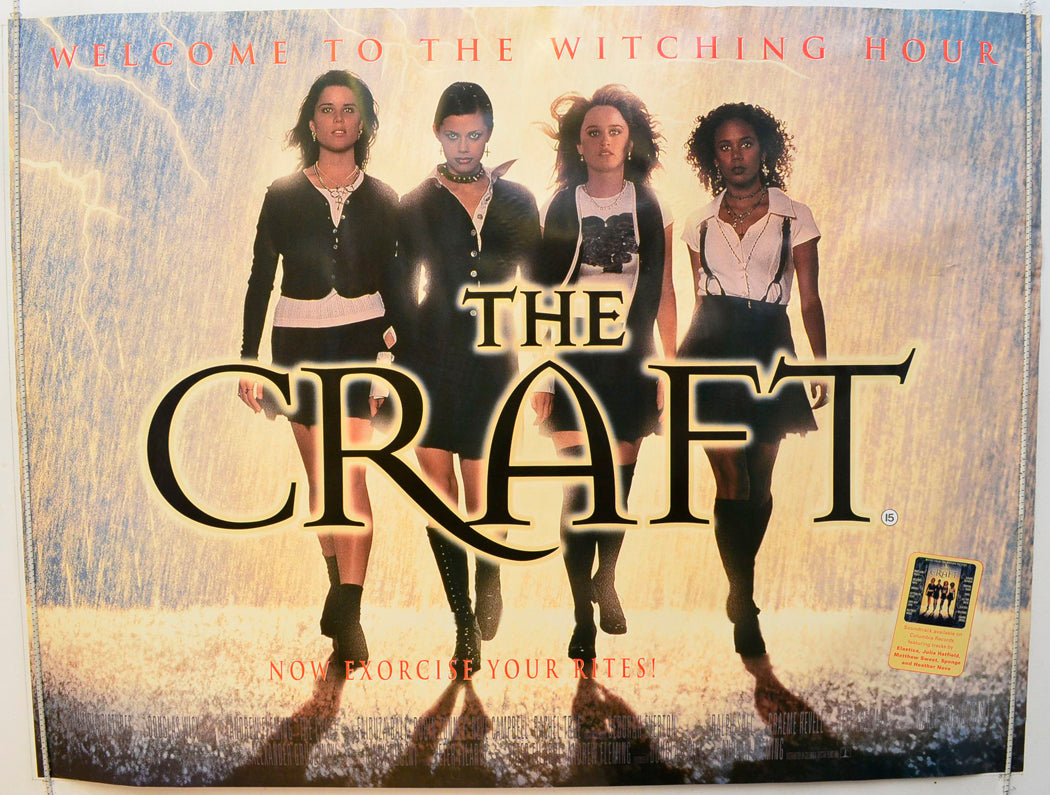 The Craft Original British Quad Poster - Film Poster - Movie Poster 