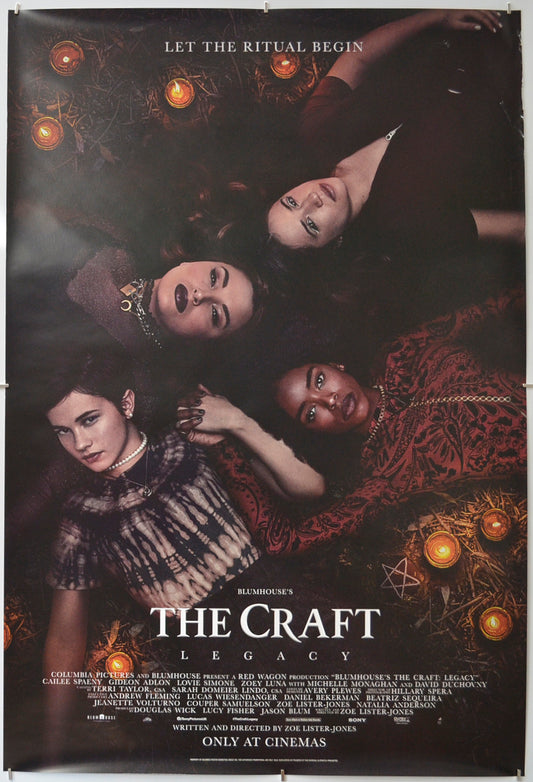 The Craft: Legacy (a.k.a. Blumhouse’s The Craft: Legacy) Original One Sheet Poster - Film Poster - Movie Poster