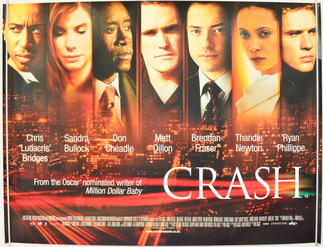 Crash Original Quad Poster - Film Poster - Movie Poster  