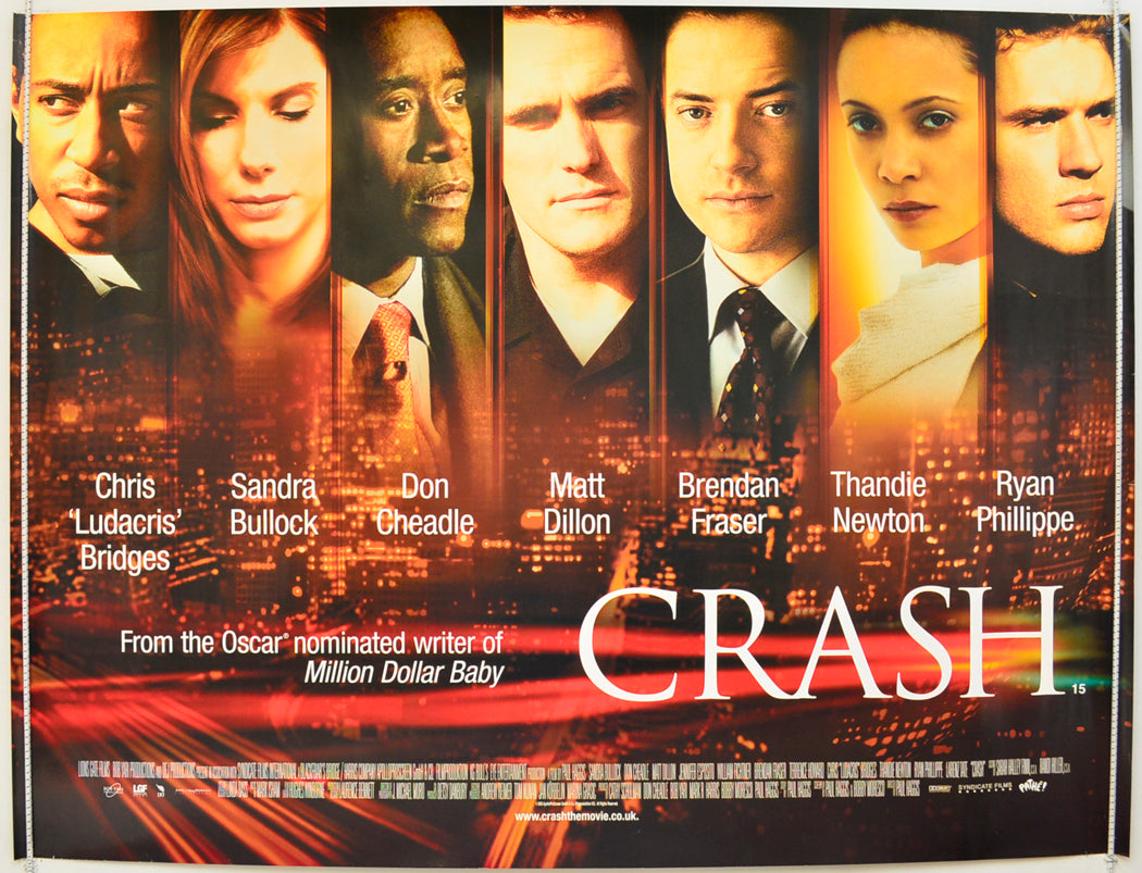 Crash Original Quad Poster - Film Poster - Movie Poster  