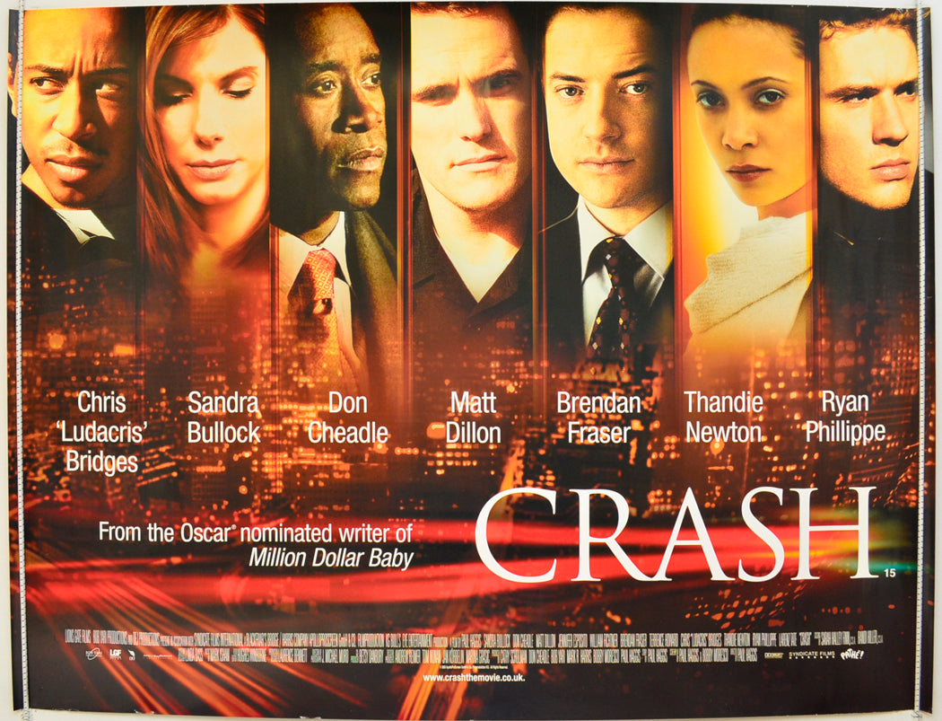 Crash Original Quad Poster - Film Poster - Movie Poster  