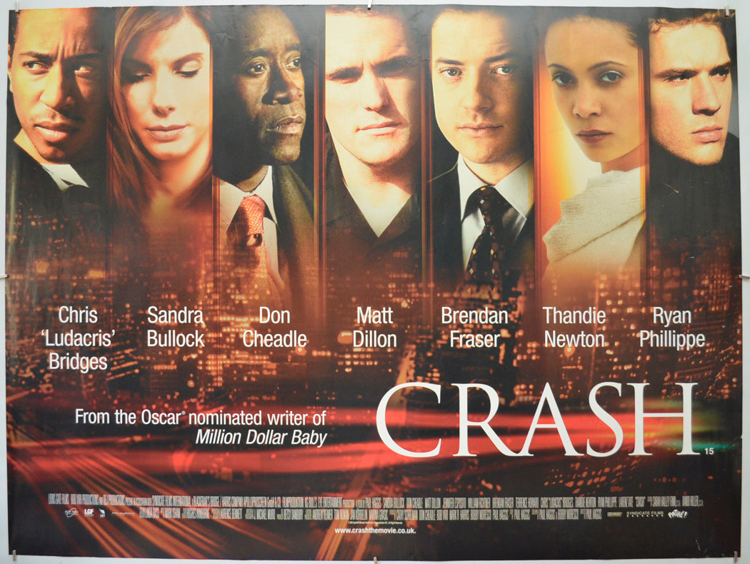 Crash Original Quad Poster - Film Poster - Movie Poster