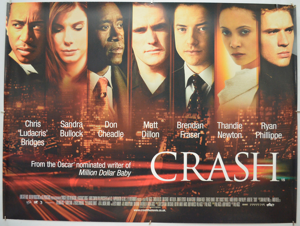 Crash Original Quad Poster - Film Poster - Movie Poster