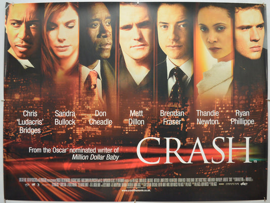 Crash Original Quad Poster - Film Poster - Movie Poster