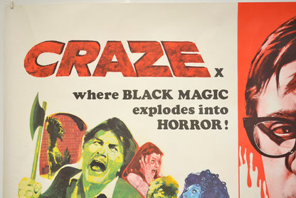 CRAZE / CAT AND MOUSE (Top Left) Cinema Quad Movie Poster 