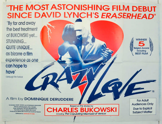 Crazy Love  Original British Quad Poster - Film Poster - Movie Poster