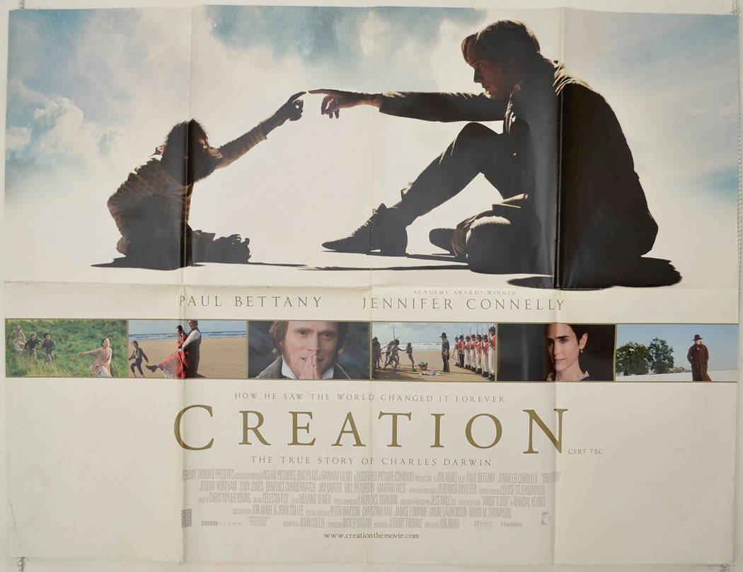 Creation   Original Quad Poster - Film Poster - Movie Poster 