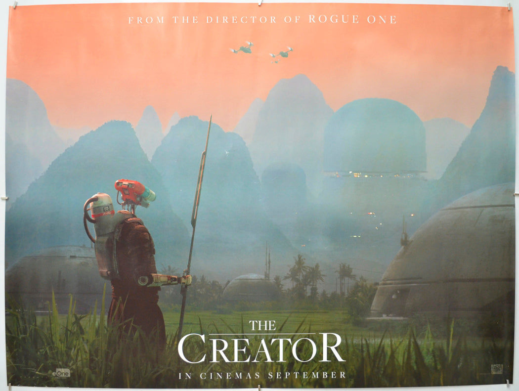 The Creator (Teaser / Advance Version) Original Quad Poster - Film Poster - Movie Poster