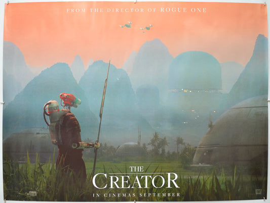 The Creator (Teaser / Advance Version) Original Quad Poster - Film Poster - Movie Poster