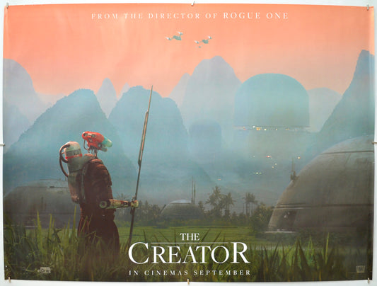 The Creator (Teaser / Advance Version) Original Quad Poster - Film Poster - Movie Poster 