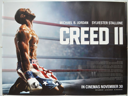 Creed II (Teaser / Advance Version) - Original Quad Poster - Film Poster - Movie Poster