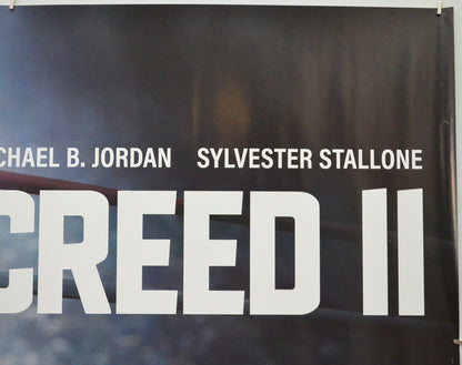 CREED II (Top Right) Cinema Quad Movie Poster 