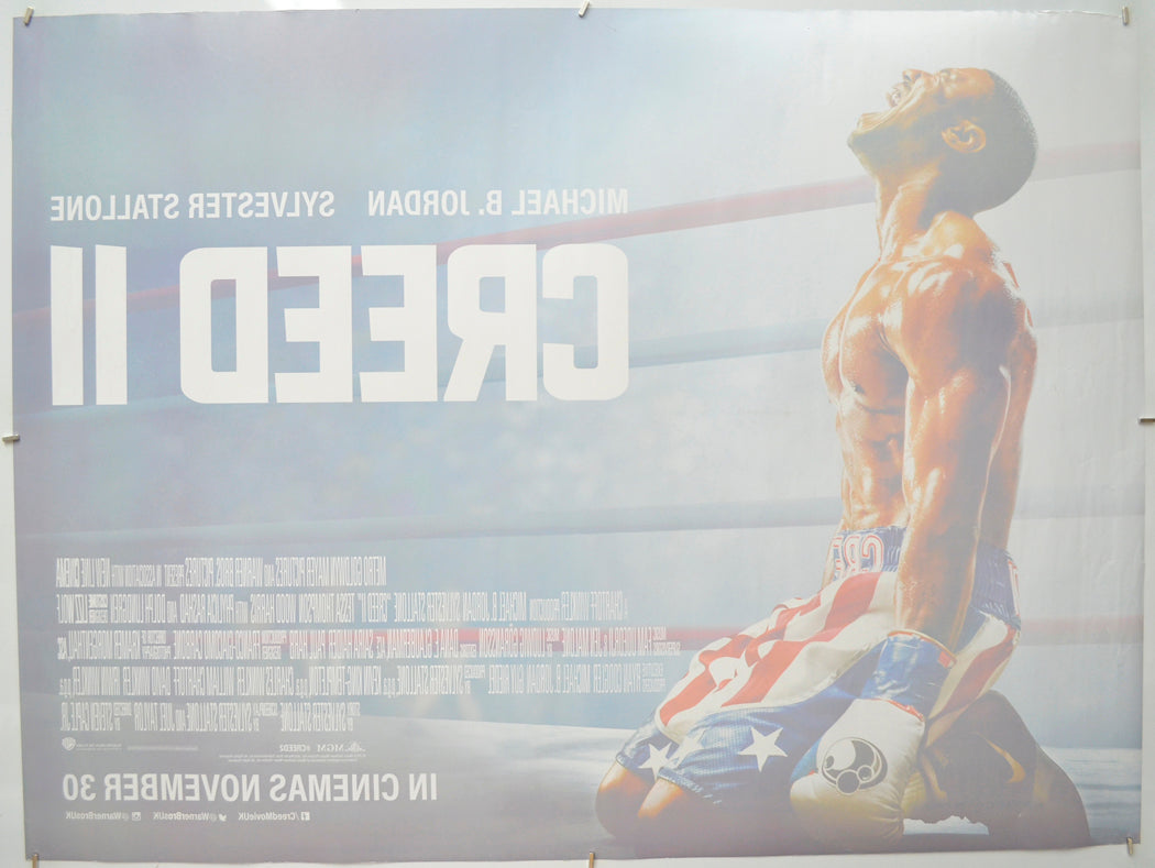 CREED II (Back) Cinema Quad Movie Poster 