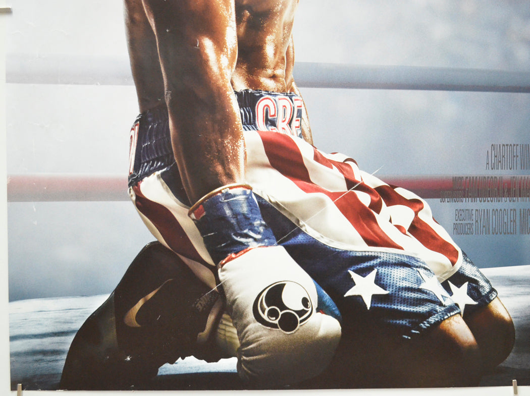 CREED II (Bottom Left) Cinema Quad Movie Poster 