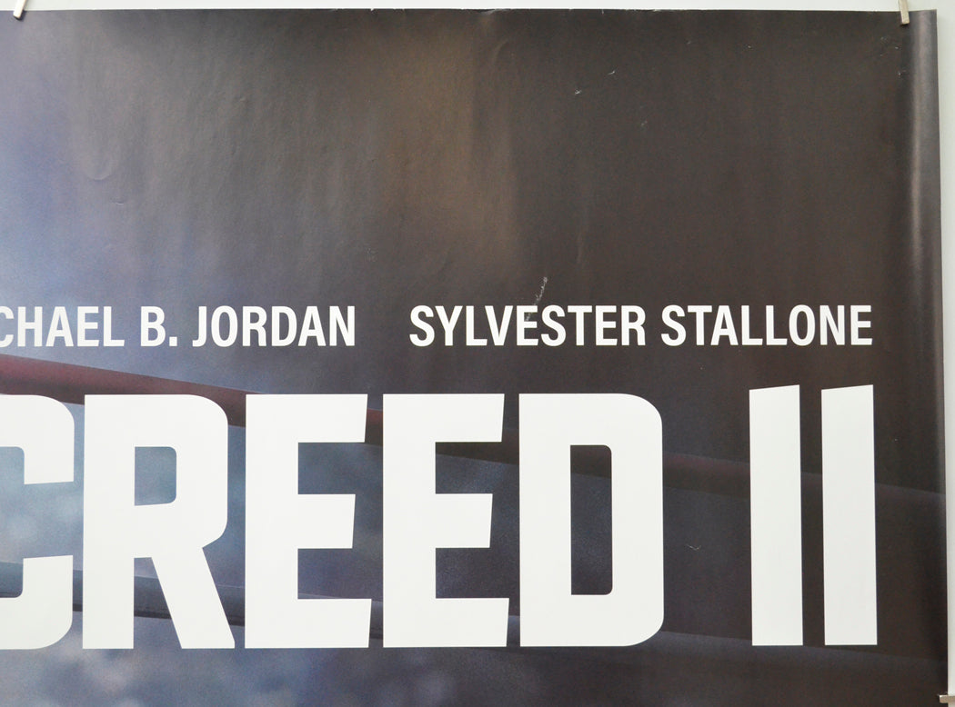 CREED II (Top Right) Cinema Quad Movie Poster 