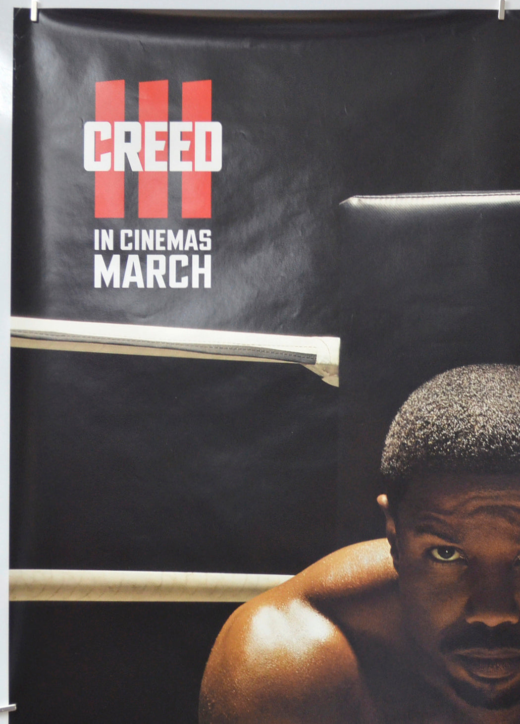 CREED III (Top Left) Cinema One Sheet Movie Poster 