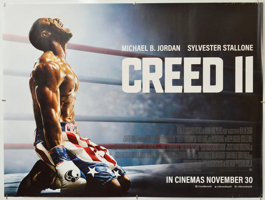 Creed II - Original Quad Poster - Film Poster - Movie Poster