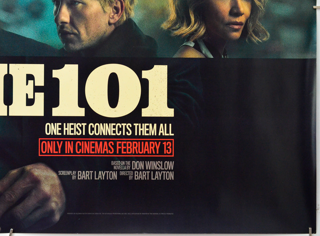 Crime 101 (Bottom Right) Cinema Quad Movie Poster 
