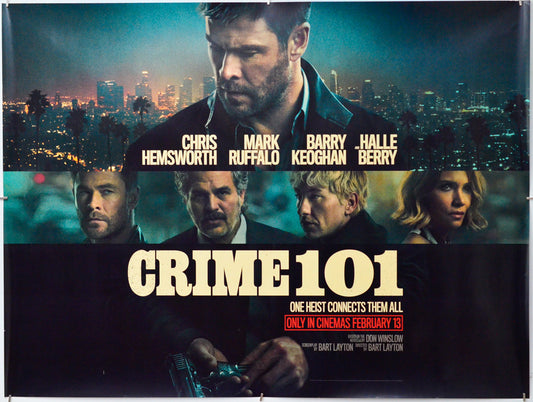 Crime 101 - Original Quad Poster - Film Poster - Movie Poster