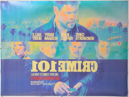 Crime 101 (Back) Cinema Quad Movie Poster 