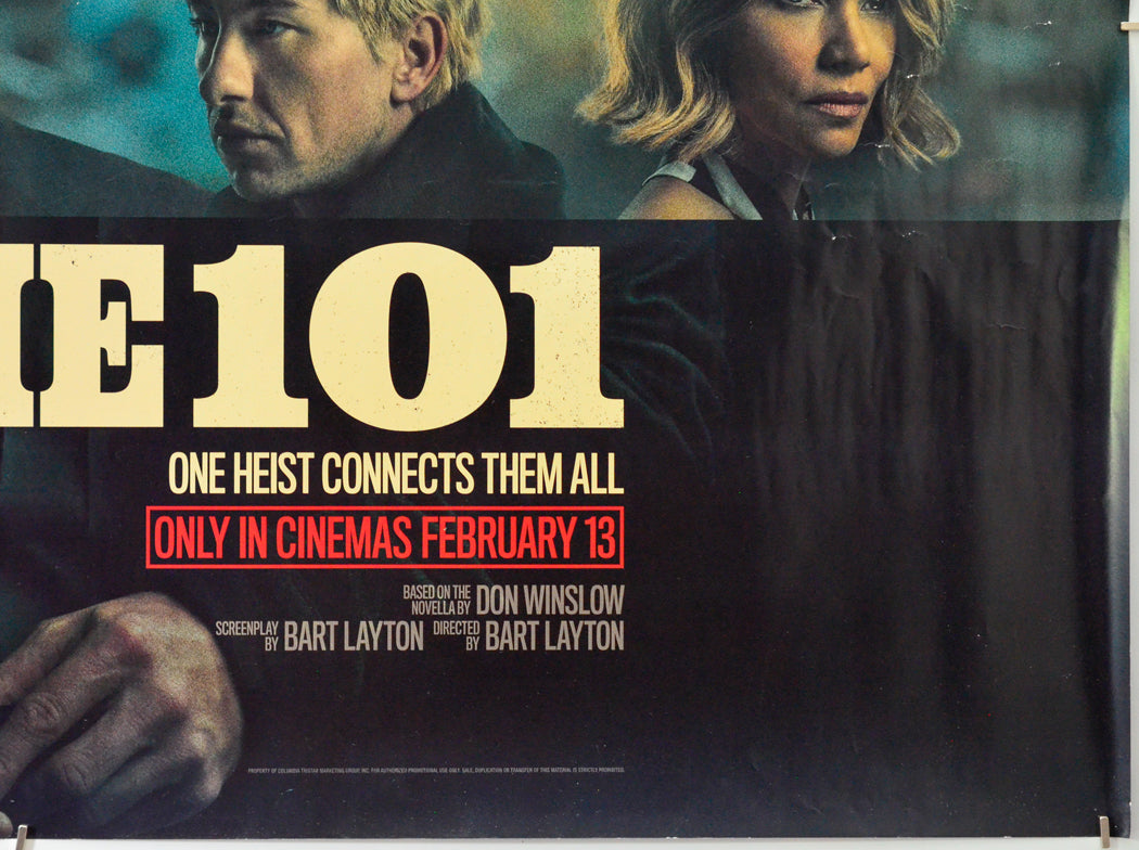 Crime 101 (Bottom Right) Cinema Quad Movie Poster 