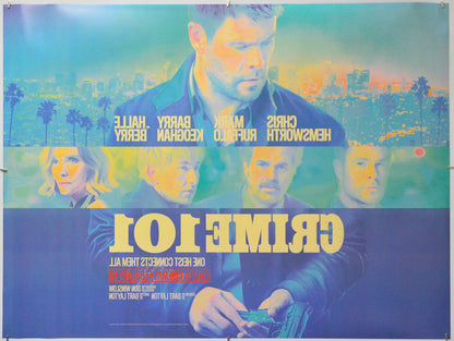 Crime 101 (Back) Cinema Quad Movie Poster 
