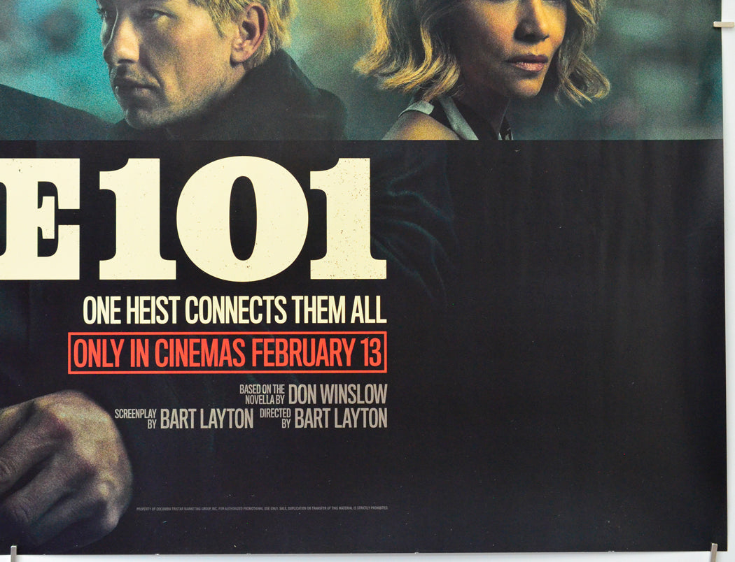 Crime 101 (Bottom Right) Cinema Quad Movie Poster 