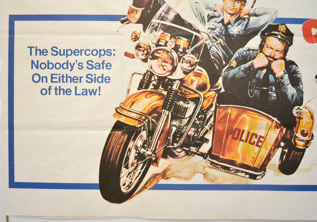 CRIME BUSTERS (Bottom Left) Cinema Quad Movie Poster 