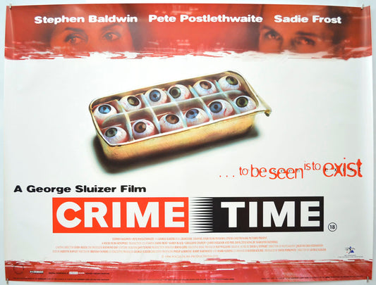 Crime Time (a.k.a. Crimetime ) Original Quad Poster - Film Poster - Movie Poster