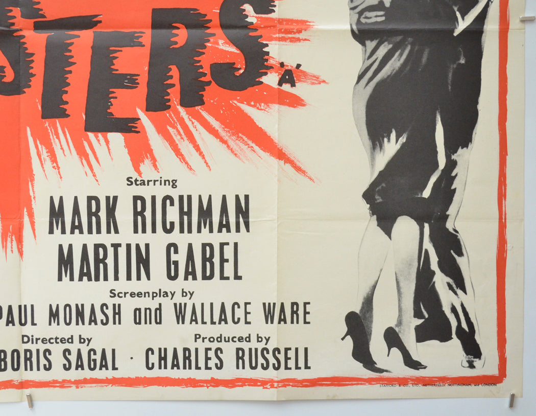 THE CRIMEBUSTERS (Bottom Right) Cinema Quad Movie Poster 