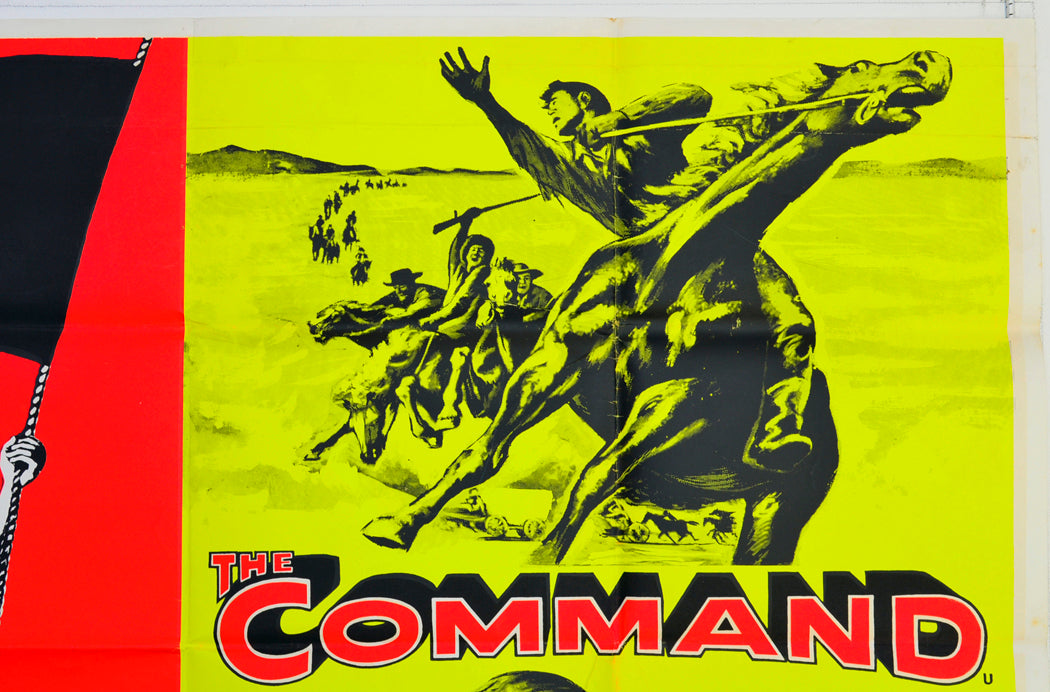 THE CRIMSON PIRATE / THE COMMAND (Top Right) Cinema Quad Movie Poster 