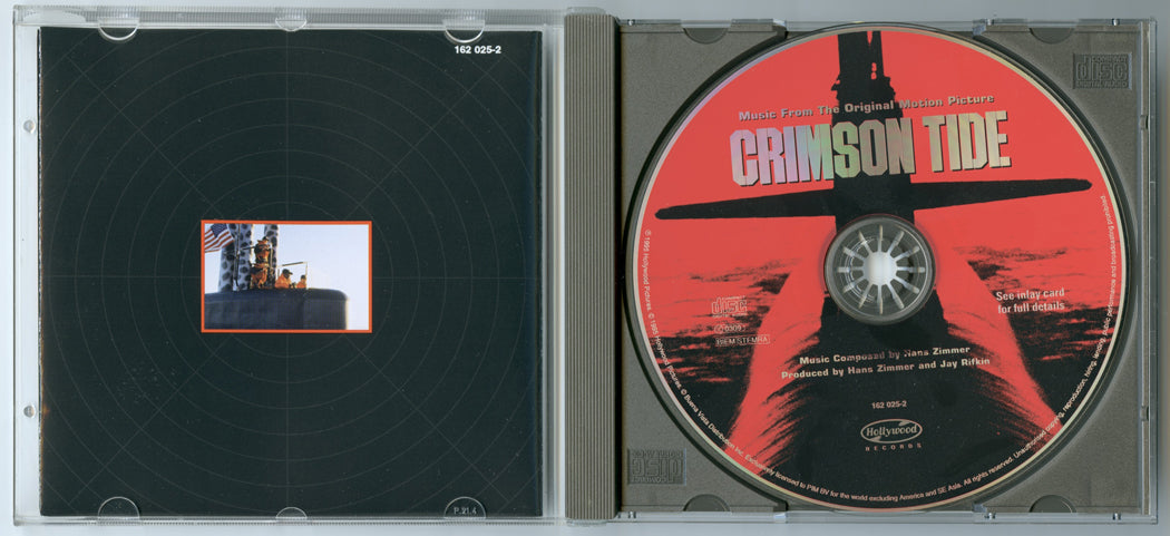 CRIMSON TIDE Original CD Soundtrack (Inside) 